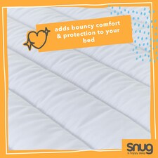 Snug Brilliantly Bouncy Mattress Topper - Double thumbnail 3