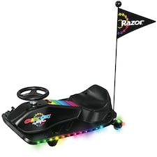 Razor Electric Crazy Cart Shift Lightshow Drift Machine- 12 Volt