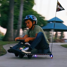 Razor Electric Crazy Cart Shift Lightshow Drift Machine- 12 Volt thumbnail 5