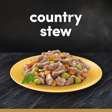 48 x 150g Cesar Country Stew Adult Wet Dog Food Trays Mixed Selection in Gravy thumbnail 3