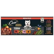 48 x 100g Cesar Natural Goodness Grain Free Adult Dog Food Trays Mixed Terrine thumbnail 4