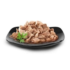 96 x 50g Sheba Fresh & Fine Adult Wet Cat Food Pouches Salmon & Tuna in Gravy thumbnail 2