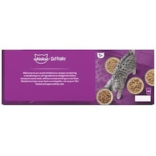 120 x 85g Whiskas 1+ Chef's Choice Mix Mixed Adult Wet Cat Food Pouches in Gravy thumbnail 4