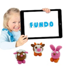 SES Creative FunDo Farm Animals Dough 3x90g and 1x40g thumbnail 5