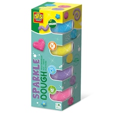 SES Creative Feel Good Sparkle dough 4x90g
