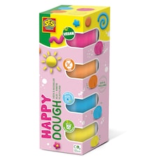 SES Creative Feel Good Dough - Happy 4x90g
