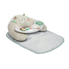 Ingenuity Cozy Prop 4-in-1 Sit Up & Prop Baby Activity Play Mat, Nate, 0-36M
