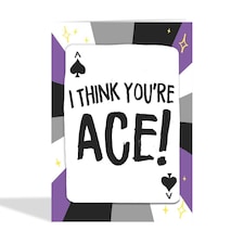 Fun Ace Asexual Pride Card thumbnail 2
