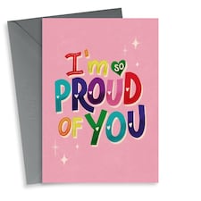 Heartfelt Proud Of You Pride Card