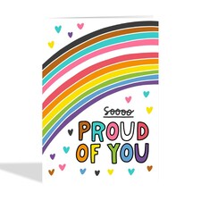 Heartfelt Proud Rainbow Pride Card thumbnail 2