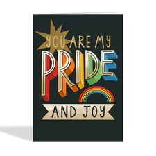 Heartfelt Rainbow Joy Pride Card thumbnail 2
