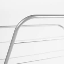 OHS 3 Tier 15kg Foldable Clothes Laundry Airer Drying Rack, 15m - Silver thumbnail 3