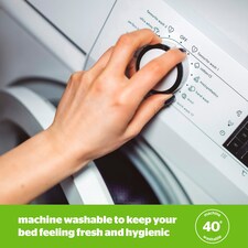 Silentnight Anti Allergy Mattress Protector, Bed Cover Topper, Easy Fit Straps, Dust Mite Protection, Single thumbnail 4