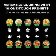 Hamilton Beach VisionCook 11L Digital Dual Air Fryer Oven thumbnail 8