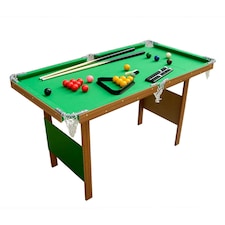 Charles Bentley Junior 4ft Snooker/Pool Table With Pool Balls And 2 Cues thumbnail 3