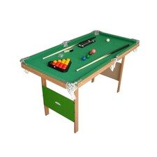 Charles Bentley Junior 4ft Snooker/Pool Table With Pool Balls And 2 Cues thumbnail 4