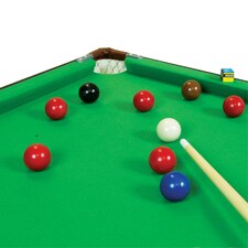 Charles Bentley 4ft 6in Snooker/Pool Table Green Including Balls & 2 Cues thumbnail 4