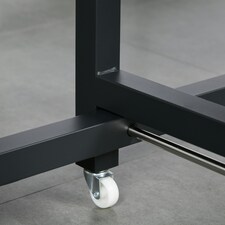 HOMCOM Drop Leaf Kitchen Foldable Table Folding Table Foldable for Dining Room thumbnail 8