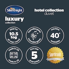 Silentnight Hotel Collection Duvet - 10.5 Tog | White | King thumbnail 9