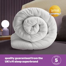 Silentnight Deep Sleep 10.5 Tog Hypoallergenic Duvet - King | White thumbnail 6