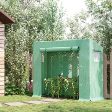 Outsunny 200x76x168cm Walk-in Garden Greenhouse Plant Warm House thumbnail 10