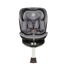 Radial i-Size Plus 360 Car Seat, ISOFIX, Birth–150cm (Approx. 12yrs), 360 Spin, Rear & Forward Facing, Memory Foam & Side Impact Protection (Dark Grey)