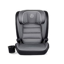 Oracle i-Size ISOFIX Booster Seat for Car, 100-150cm (Group 2/3, Approx. 4-12 Years), Convertible High Back to Backless, Enhanced Safety & Comfort (Dark Grey)