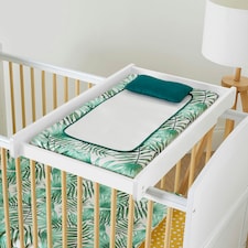 Coleby Universal Cot Top Changer - Suitable from Birth to 12 Months, Fits Most Cots, Simple Velcro Installation, Smooth Wipe-Clean Surface (White) thumbnail 2