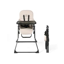 Ickle Bubba Flip Magic Fold Highchair - Pearl Grey