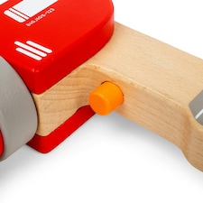 Bigjigs Toys Wooden Drill - Toy Drill With Magnetic Drill Bits thumbnail 2