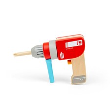 Bigjigs Toys Wooden Drill - Toy Drill With Magnetic Drill Bits thumbnail 6