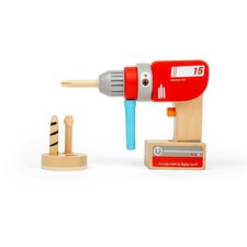 Bigjigs Toys Wooden Drill - Toy Drill With Magnetic Drill Bits thumbnail 8