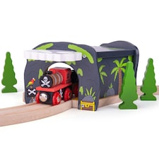 Bigjigs Rail Wooden Treasure Cave, Wooden Train Set Accessory thumbnail 3