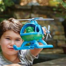 Green Toys Blue Helicopter, Made From 100% Recycled Plastic thumbnail 3