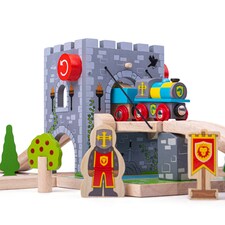 Bigjigs Rail Wooden Drawbridge, Wooden Train Set Accessory thumbnail 3