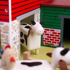 Tidlo Wooden Oldfield Farm Animals, Includes 10 Animals, Pair With Our Oldfield Farm Playset thumbnail 2