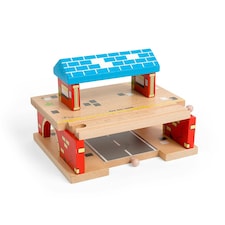 Bigjigs Rail Wooden London Overground Station, 5 Pieces (Trains Sold Separately) thumbnail 6