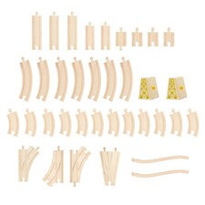 Bigjigs Rail Wooden Fairy Town Train Set - 75 Pieces thumbnail 3