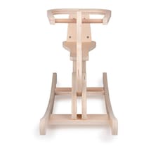 Bigjigs Toys Wooden Rocking Rabbit With Adjustable Safety Guard thumbnail 2