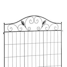 Outsunny Garden Decorative Fence 4 Panels 44in x 12ft Steel Wire Border Edging thumbnail 8