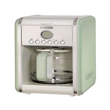 Ariete 1342/04 Vintage Retro Filter Coffee Machine, 24 Hour Timer, Green