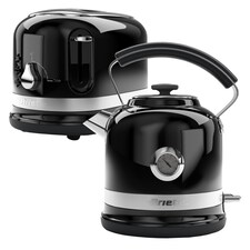 Ariete ARPK31 Moderna Kettle & Toaster Set, 1.7 Litre Kettle, 2 Slice Toaster, Black thumbnail 6