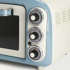 Ariete 97905 Vintage Mini Oven, 18 Litre, 1380 W, Blue thumbnail 3
