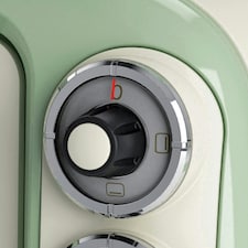 Ariete 97904 Vintage Mini Oven, 18 Litre, 1380 W, Green thumbnail 4