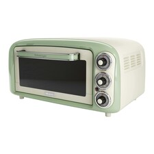 Ariete 97904 Vintage Mini Oven, 18 Litre, 1380 W, Green thumbnail 6