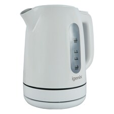 Igenix IGK01022W Cordless Electric Jug Kettle, 2200 Watt Rapid Boil, White thumbnail 5