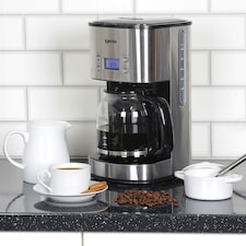 Igenix IG8250, Digital Filter Coffee Machine, 24 Hour Timer, 1.5 Litre, Stainless Steel thumbnail 3