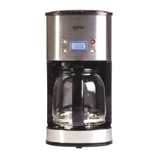 Igenix IG8250, Digital Filter Coffee Machine, 24 Hour Timer, 1.5 Litre, Stainless Steel thumbnail 5