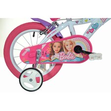 Dino Kids Bike Barbie Bicycle 14 Inch thumbnail 2