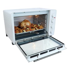 Igenix IG7161 Tabletop Mini Oven & Grill, 60 Minute Timer, White thumbnail 4